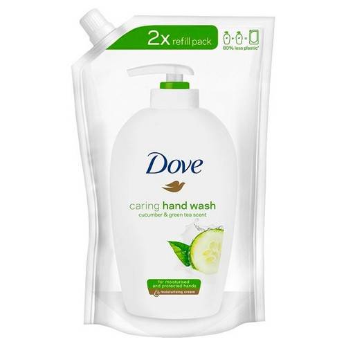 DOVE κρεμοσάπουνο ανταλλακτικό Fresh Cucumber σακούλα 500ml