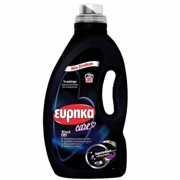 ΕΥΡΗΚΑ black care υγρό απορρυπαντικό ρούχων 38μεζ 1,52lt