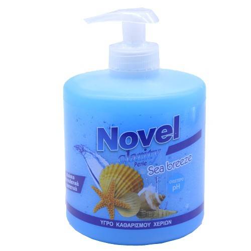 NOVEL Clarity κρεμοσάπουνο με αντλία θαλασσινή αύρα 500ml