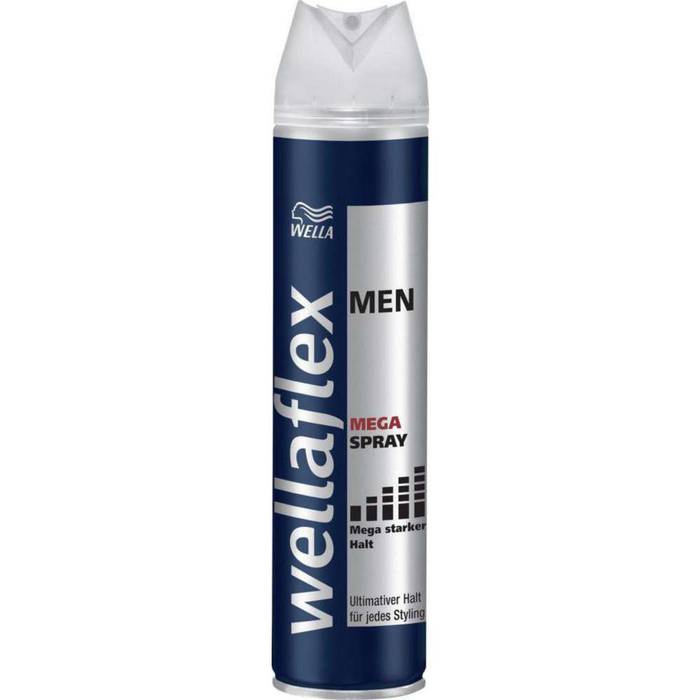 WELLAFLEX hair spray μαλλιών men mega No5 250ml