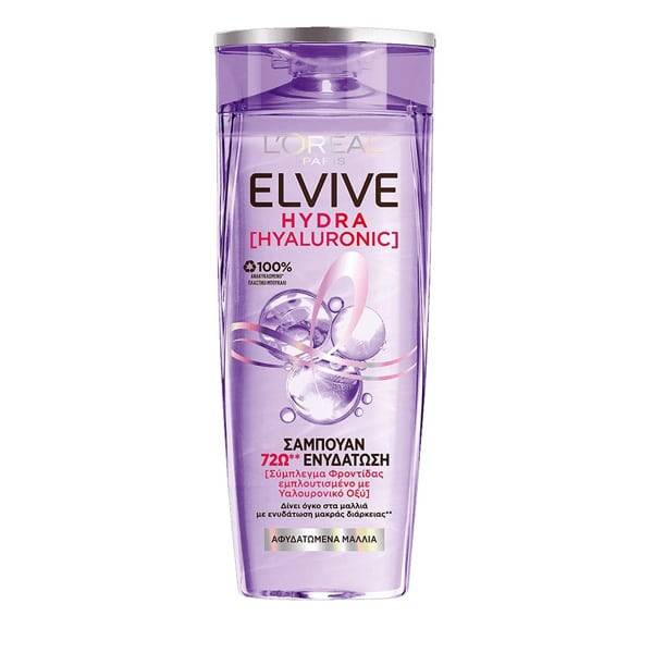 ELVIVE σαμπούαν hydra hyaluronic 400ml