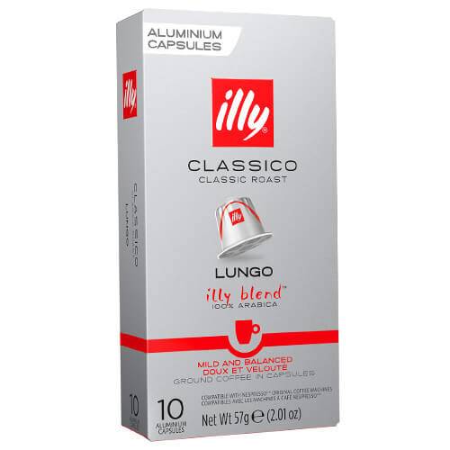 ILLY κάψουλες espresso lungo intenso 10τεμ