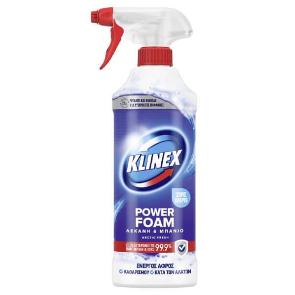 KLINEX υγρό καθαριστικό κατά των αλάτων αφρός artic spray 435ml