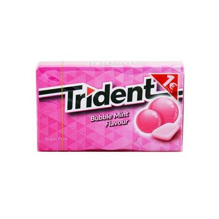 TRIDENT τσίχλες bubblemint 14gr