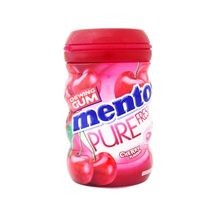 MENTOS τσίχλες pure fresh cherry 87gr