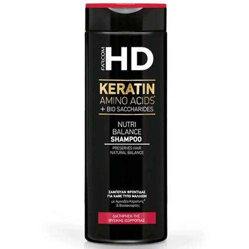 FARCOM HD σαμπουάν για όλους τους τύπους μαλλιών 400ml