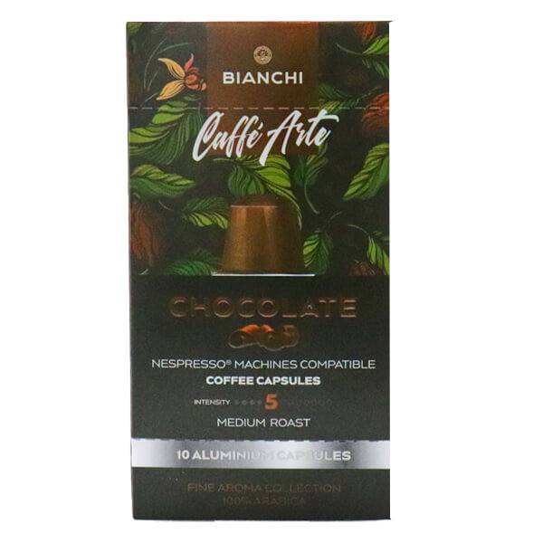 BIANCHI Coffee Nespresso Chocolate Espresso καφές σε κάψουλες 10x5,5gr