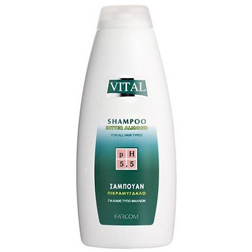 FARCOM Vital σαμπουάν πικραμύγδαλο 500ml
