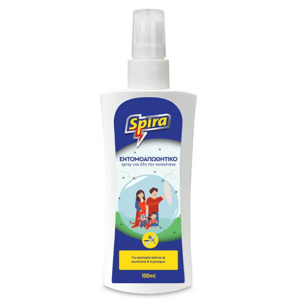 SPIRA ΑΠΩΘΗΤΙΚΟ ΕΝΤΟΜΩΝ 100ml. - (ΕΝΗΛΙΚΕΣ και ΠΑΙΔΙΑ)