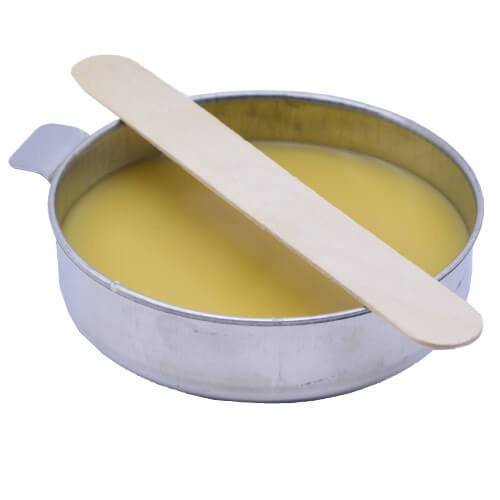FARCOM κερί αποτρίχωσης ταψάκι κίτρινο 100ml