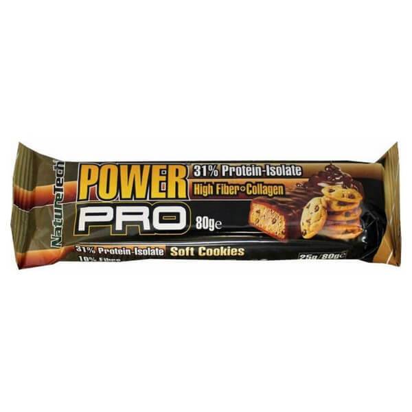 NATURE TECH Power Pro Classic μπάρα πρωτεϊνης soft cookies 80gr