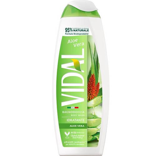 VIDAL αφρόλουτρο aloe vera 500ml