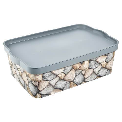 TNS κουτί αποθήκευσης πλαστικό 30x45x14,5cm 14lt