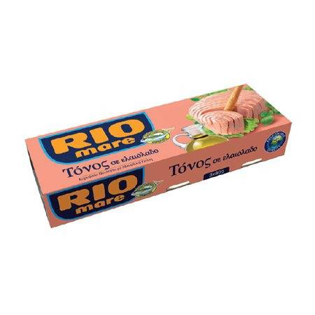 RIO MARE τόνος σε ελαιόλαδο 3x80gr