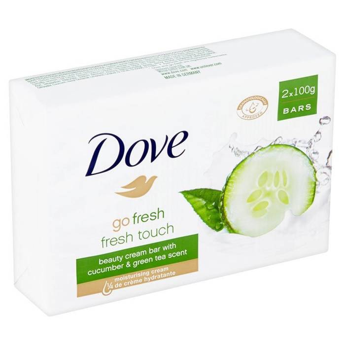DOVE σαπούνι Go Fresh Touch with Cucumber και Green Tea 100gr