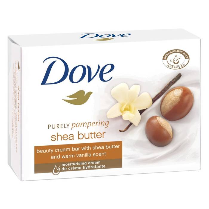 DOVE σαπούνι Purely Pampering with Shea Butter and Warm vanilla 100gr
