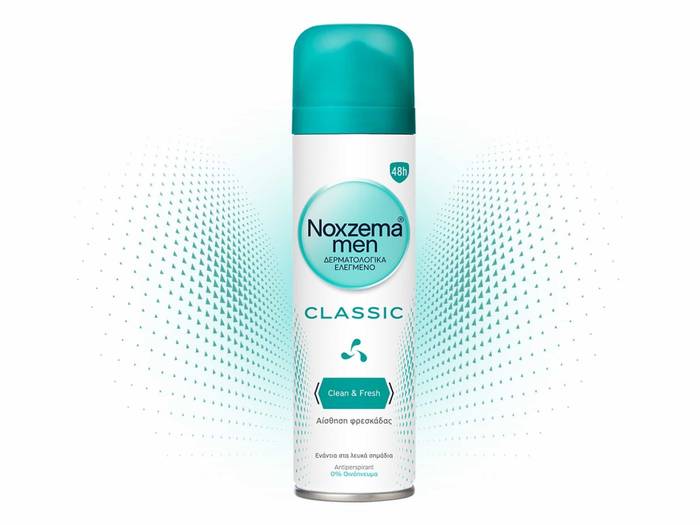 NOXZEMA αποσμητικό σώματος spray men classic 150ml