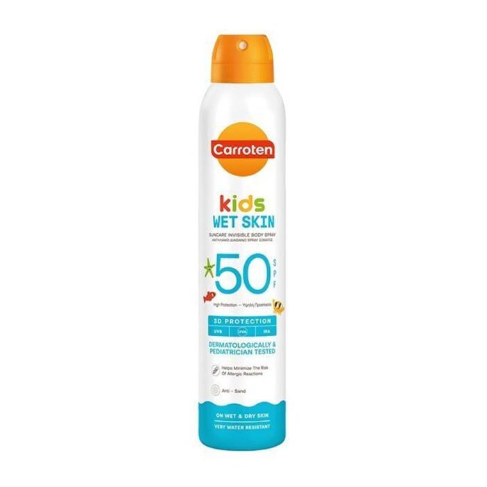 CARROTEN αντιηλιακό Kids Wet Skin spray SPF50 200ml