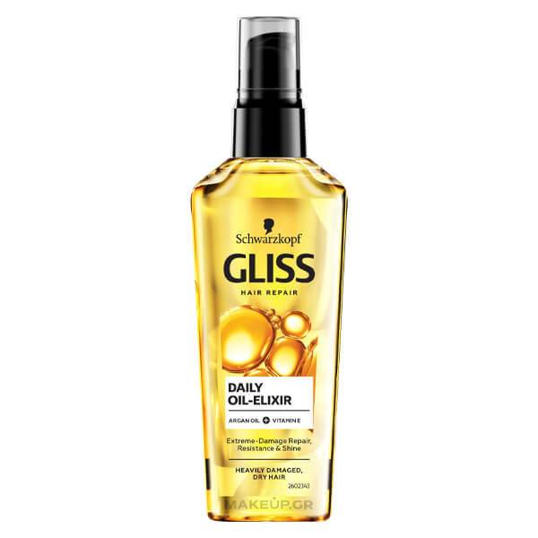 SCHWARZKOPF Gliss λάδι μαλλιών daily oil elixir για επανόρθωση 75ml