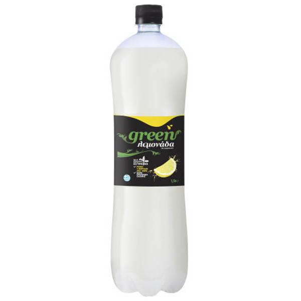GREEN COLA αναψυκτικό λεμονάδα χωρίς ζάχαρη με stevia 1,5lt