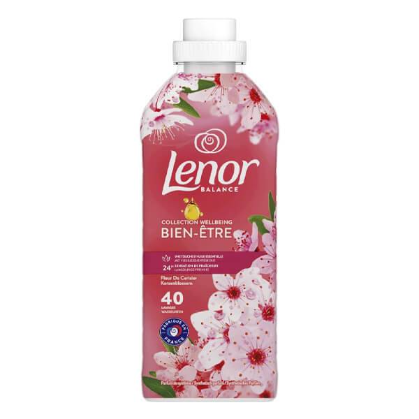LENOR συμπυκνωμένο μαλακτικό ρούχων balance cherry blossom 40μεζ 840ml