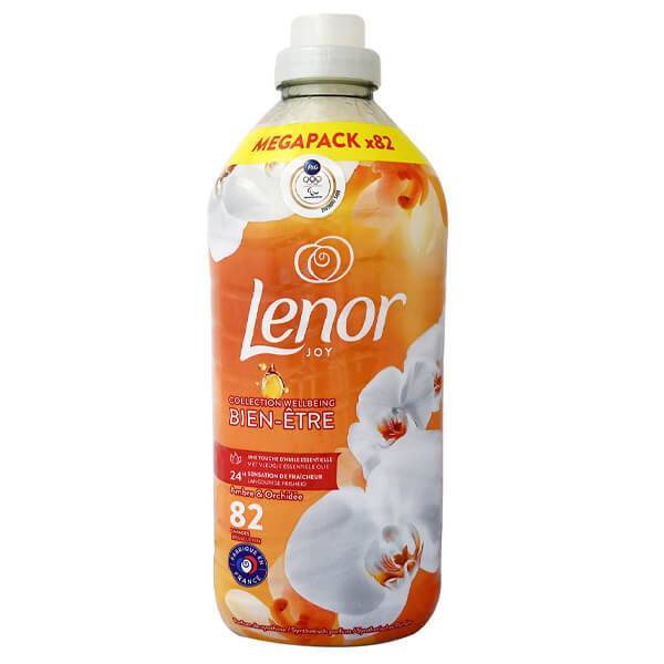 LENOR συμπυκνωμένο μαλακτικό ρούχων joy gold orchid 82μεζ 1722ml