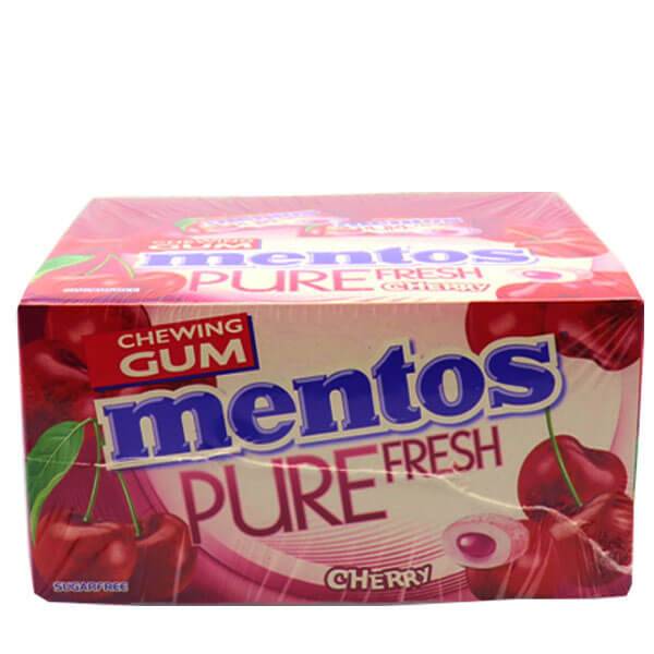 MENTOS τσίχλες pure fresh κεράσι 100τεμ