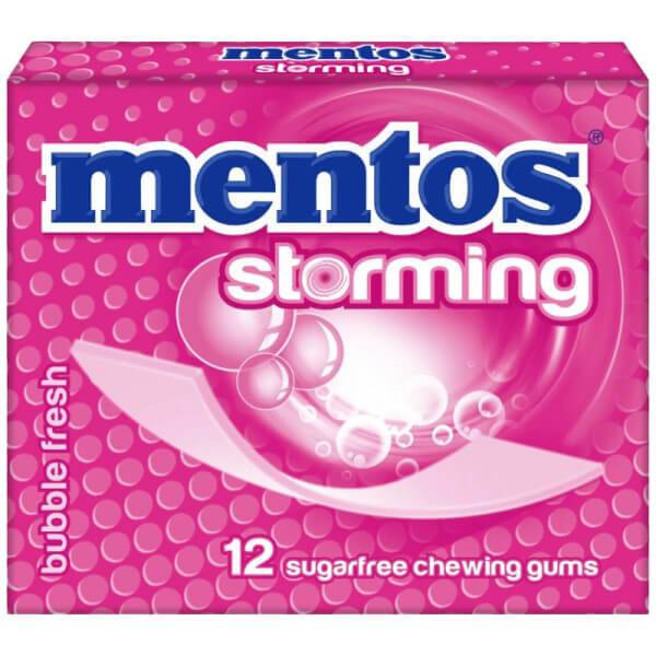 MENTOS τσίχλες stroming bubble fresh 12x33gr