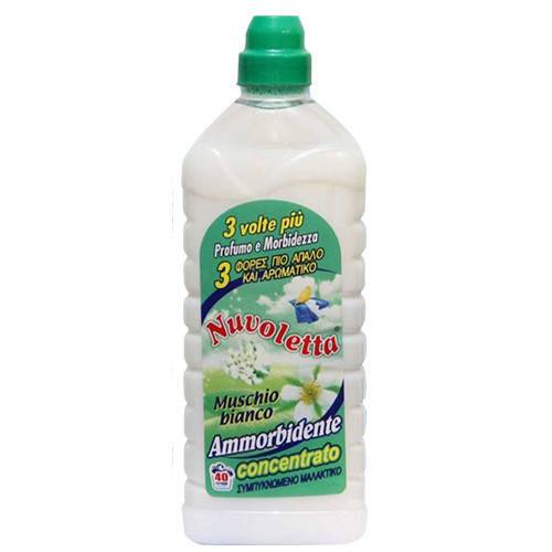 NUVOLETTA μαλακτικό ρούχων muschio bianco 1lt