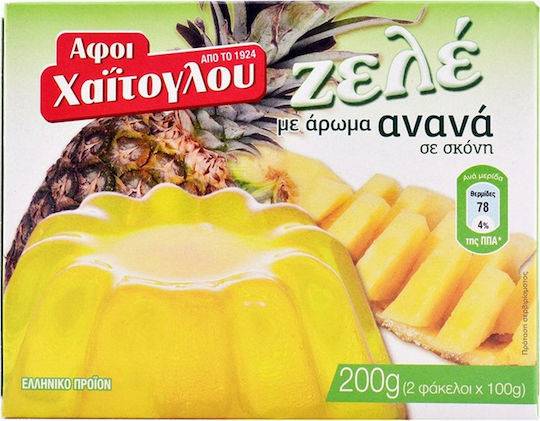 ΑΦΟΙ ΧΑΙΤΟΓΛΟΥ ζελέ ανανάς 200gr