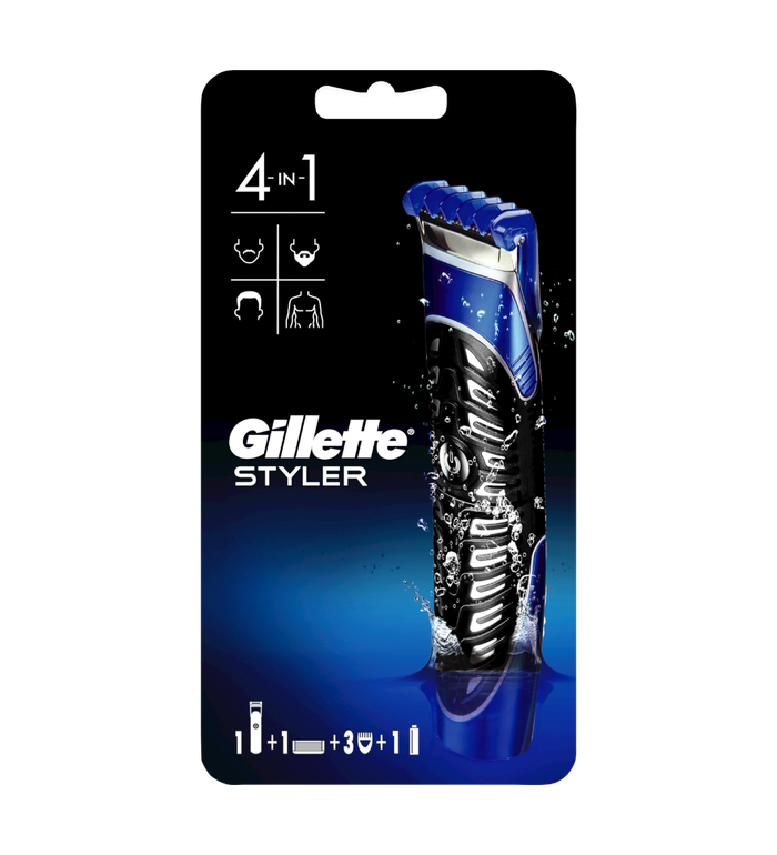 GILLETTE ξυραφάκι styler 4σε1 με ανταλλακτικές λεπίδες 1τεμ