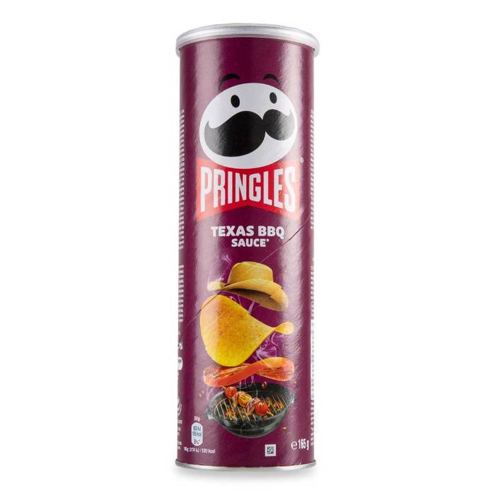 PRINGLES πατατάκια texas barbeque 165gr