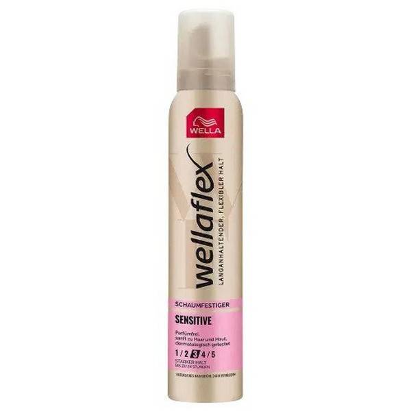 WELLAFLEX αφρός μαλλιών sensitive No3 200ml