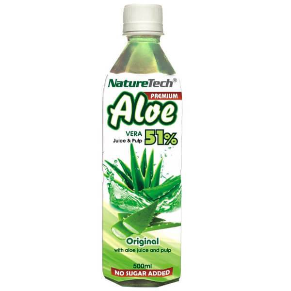 NATURE TECH αλόη χωρίς ζάχαρη 500ml
