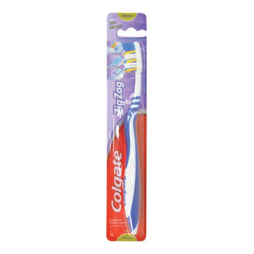 COLGATE οδοντόβουρτσα ZigZag σε διάφορα χρώματα μαλακή 1τεμ