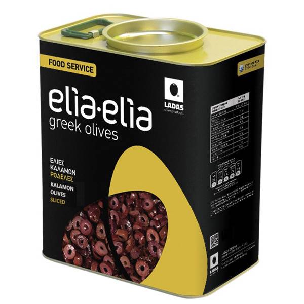 LADAS ελιές καλαμών ροδέλα 5kg