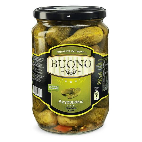BUONO αγγουράκια σε άλμη 710gr