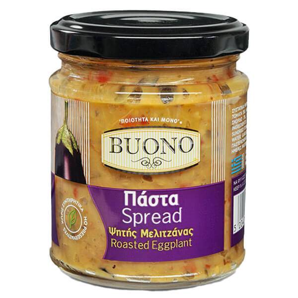 BUONO πάστα ψητής μελιτζάνας 200gr