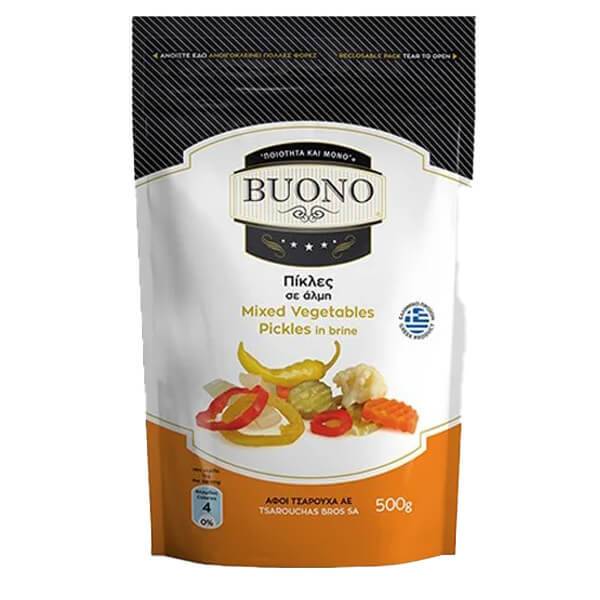 BUONO πίκλες σε άλμη σακουλάκι 500gr