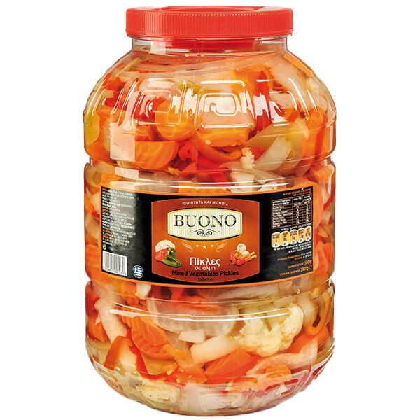 BUONO πίκλες σε άλμη σακουλάκι 5kg