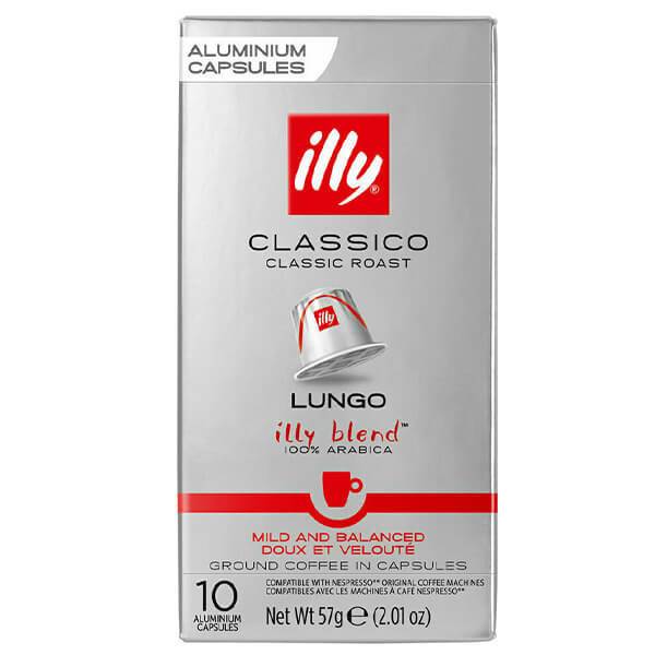 ILLY κάψουλες espresso lungo classic 10τεμ