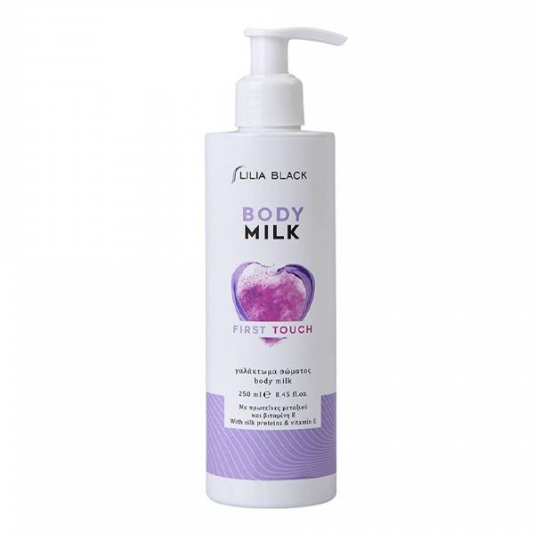 LILIA BLACK γαλάκτωμα σώματος με αντλία first touch 250ml
