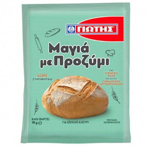 ΓΙΩΤΗΣ μαγιά με προζύμι 18gr