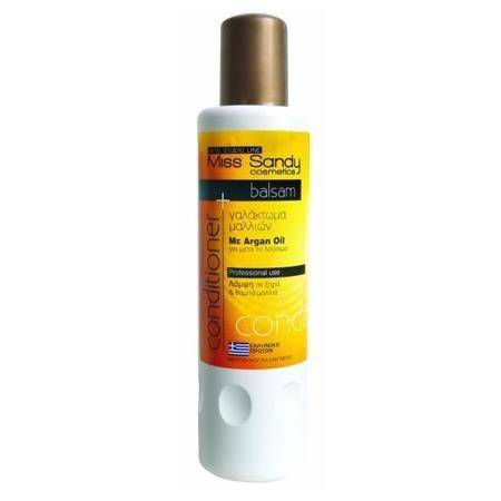 MISS SANDY γαλάκτωμα μαλλιών με argan oil 500ml