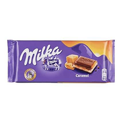 MILKA σοκολάτα caramel creme 100gr