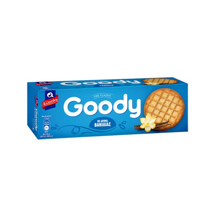 ΑΛΛΑΤΙΝΗ μπισκότα goody με βανίλια 185gr