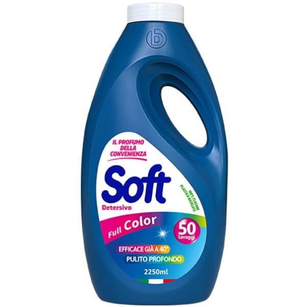 SOFT υγρό πλυντηρίου ρούχων Full Colour 50μεζ 2,25kg
