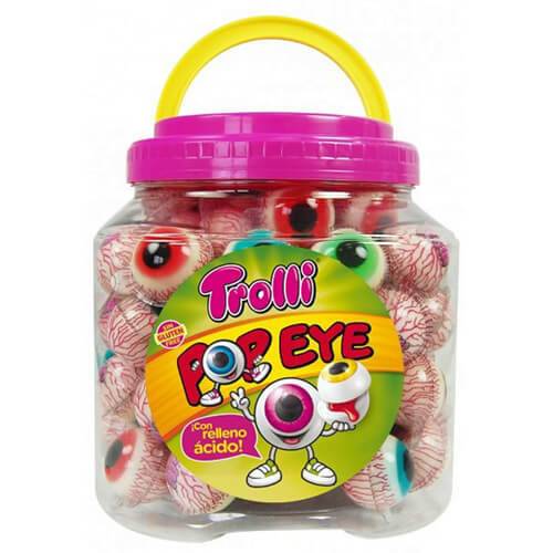 TROLLI pop ζελεδάκι μάτι 80x18,8gr