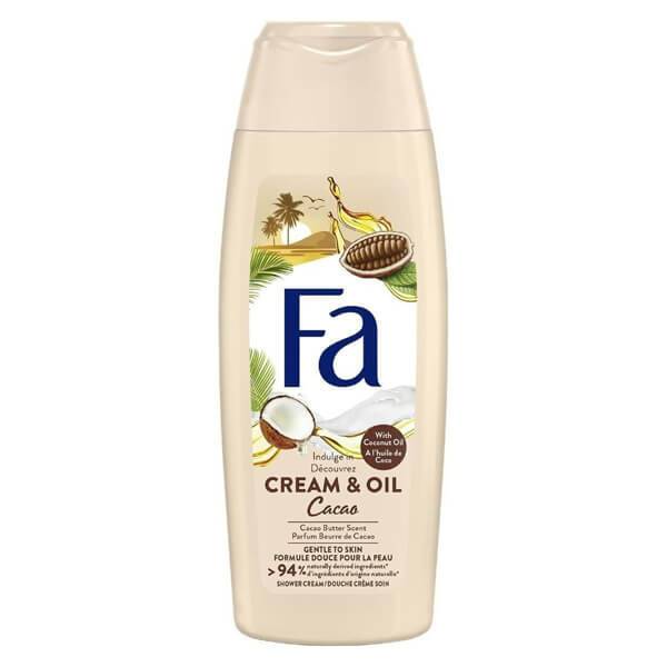FA αφρόλουτρο cream και oil cacao 250ml