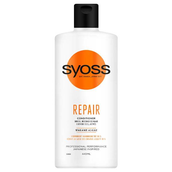 SYOSS conditioner μαλλιών repair για ξηρά και ταλαιπωρημένα μαλλιά 440ml